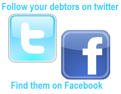 Twitter and Facebook make it easier to recover debt