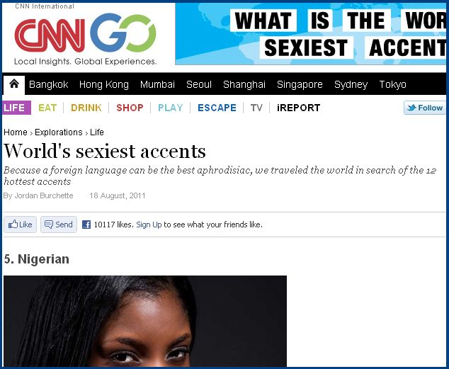 Nigerians fight over which ethnic group has the sexiest accent Nigerians fight over which ethnic group has the sexiest accent